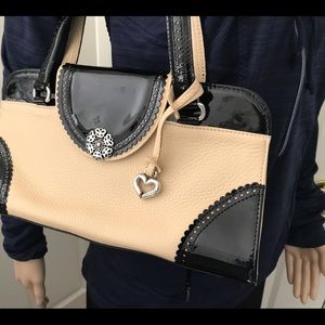 Brighton Pebble Leather Handbag, NWT